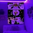 thumbnail image 4 of Gojian Mushroom Tapestry Hippie Tapestry for Bedroom Cute Tapestries Aesthetic Wall Tapestries Hanging for Bedroom Dorm Living Room, 4 of 6