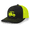 Black/Neon Yellow, variant on Trenz Shirt Company Mens Funny Beer Golf Cart Mesh Back Trucker Hat-Charcoal/Black