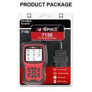 AUTOPHIX 7150 Full System Diagnostic Scan Tool Fit for Ford Lincoln Mercury All Function OBD2 Scanner with Engine ABS SRS SAS Oil EPB DPF TPMS Reset Code Reader Battery Registration Tool