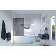 thumbnail image 6 of Glass Warehouse GTBF-34-MB Ursa 58-1/4" High X 34" Wide Shower Screen Frameless Tub Door -, 6 of 7