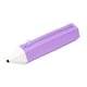 thumbnail image 2 of Estuche con forma de lápiz, organizador de escritorio portátil con cremallera, soporte para bolígrafos, bolsa para bolígrafos para niños, estudiantes, Púrpura, 2 of 9