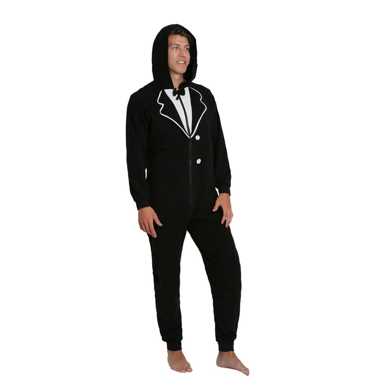 Tuxedo onesie online adult