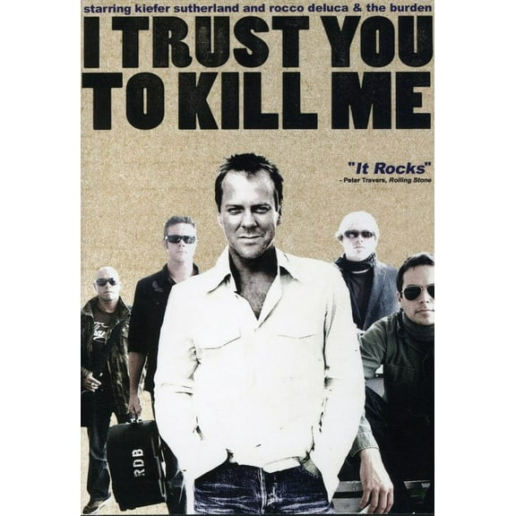 I Trust You to Kill Me [DVD]