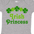 thumbnail image 4 of Inktastic Irish Princess (clover) Girls Baby Bodysuit, 4 of 5