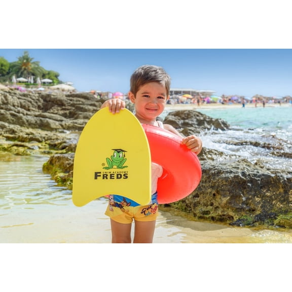 FREDS SWIM ACADEMY Swim Training Aid for Toddlers and Kids (2-12 Years) Enhance Swim Training with an Effective Kickboard - Ideal Swim Board for Kids