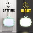 thumbnail image 2 of Luz nocturna para niños con enchufe, 2 piezas de luz nocturna con enchufe eléctrico para niños con sensor crepuscular, luz nocturna LED ajustable, Plug and Play, lámpara de pared pequeña para, 2 of 5