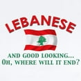 thumbnail image 2 of CafePress - Good Lkg Lebanese 2 Infant Bodysuit - Baby Light Bodysuit, Size Newborn - 24 Months, 2 of 4