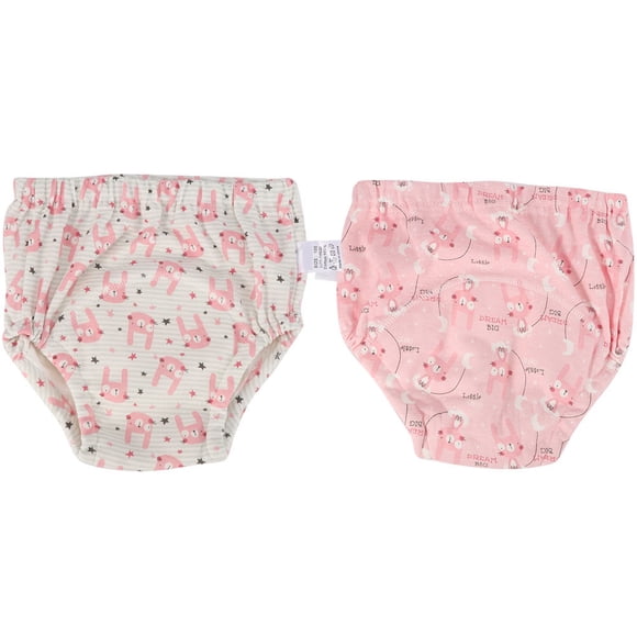 Pantalones de entrenamiento para orinar, 2 piezas, pantalones de entrenamiento para orinar para bebés, ropa interior de entrenamiento de algodón meticulosamente diseñada