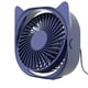 thumbnail image 1 of Mini ventilador de escritorio USB Ventilador eléctrico portátil ajustable de ángulo de 360 ​​grados con 3 velocidades de viento, azul Inevent HA5690-01B, 1 of 6