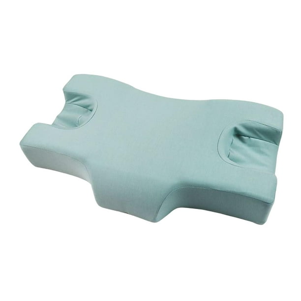 Almohada ergonomica para dormir prevencion de arrugas en la cara almohada Cervical para la cara proteccion del cuello almohada de cama comoda BLESIY Almohada de espuma viscoelastica Walmart en linea