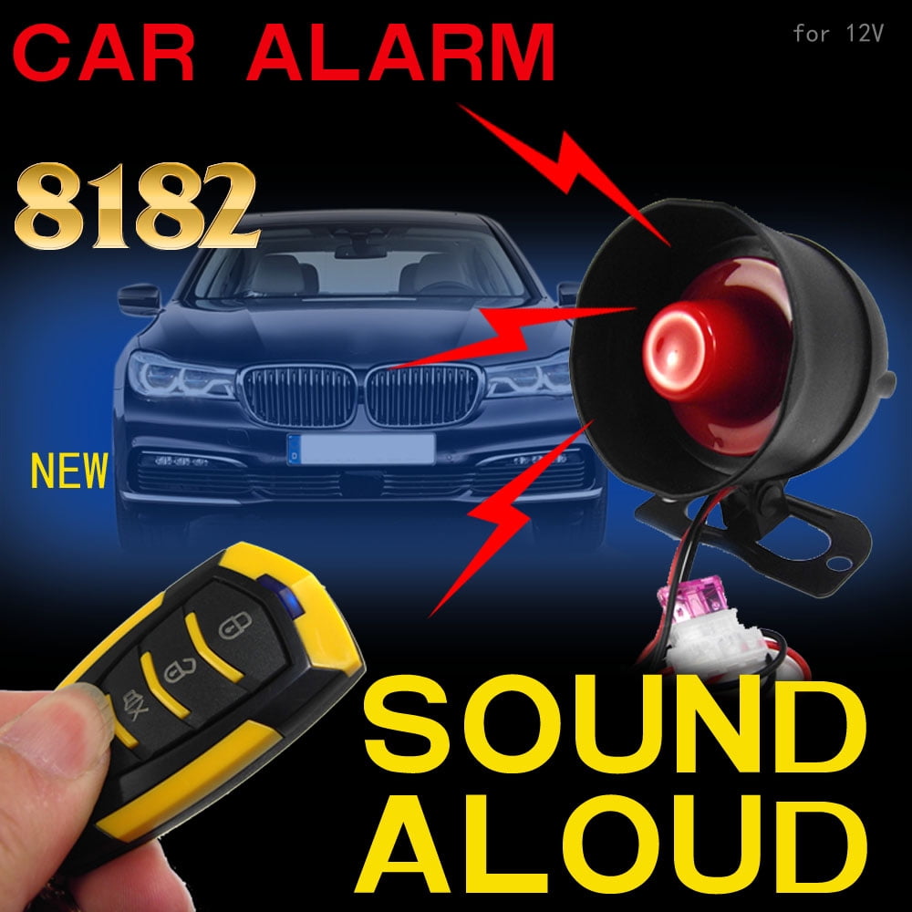 Car antitheft alarm,Car Alarm Vehicle Alarm With 2 Remote 12volt Sensitivity Vehicle Buzhi Remote Auto -theft Alarm 12v Huiop Eryueuniversal 12v Sensitivity