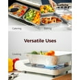 Katbite 8x8 inch (20 Packs) Disposable Aluminum Foil Pans With With