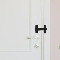 STRANDCHIC Stainless Steel Sliding Door Locks for Enhanced Security Easy Installation Versatile Use Black Finish