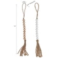 thumbnail image 3 of Maison Concepts 14" Bead Garland With Tassels Asstd - Set of 2, 3 of 3