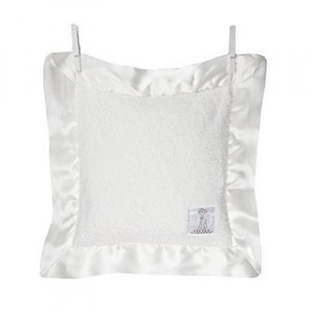 Chenille Giraffe - Little Giraffe Chenille Pillow (White)