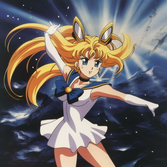 Paint by Numbers Kit for Adults -Sailor Moon (46) - Beginner DIY Color by Number Set on Canvas Acrylic Oil Paintings Crafts, Gifts, Home Wall Decor (12 X 16 inches)-