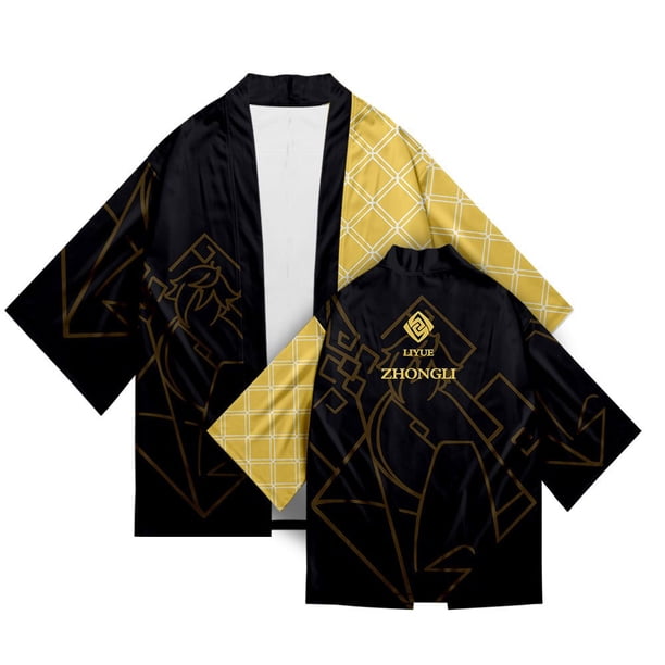 Genshin Impact 3D Printed Logo Cosplay Disfraz para hombres y mujeres, camiseta casual, ropa Harajuku, veranozhangyuxiang zhangyuxiang unisex