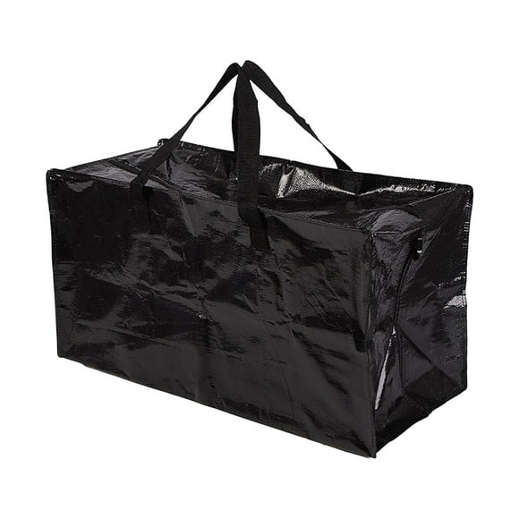 Christmas Tree Storage Bag Plastic Waterproof Christmas Tree Bag Black White Plaid Christmas Tree Storage Container Reinforced Handles Dual Zippers