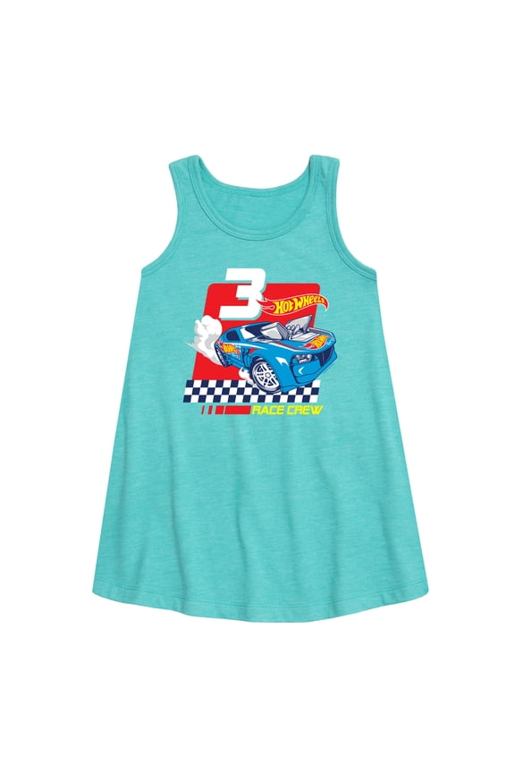 - Race Crew 3 Yrs - Toddler And Youth Girls A-line Dress