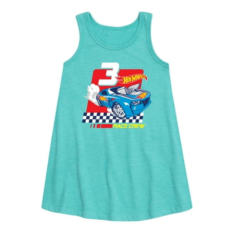 

Hot Wheels - Race Crew 3 Yrs - Toddler And Youth Girls A-line Dress