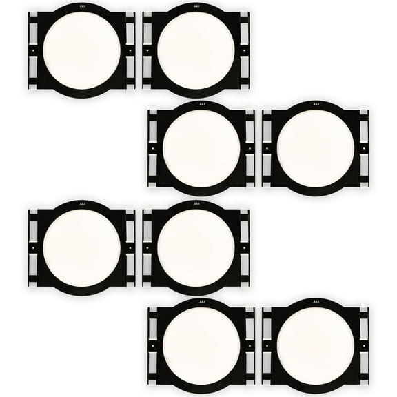 Theater Solutions RK8C In Ceiling Installation Rough In Kit for 8" Speakers 4 Pair Pack