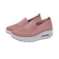 thumbnail image 4 of Minkissy 1 Pair Women Running Sneakers Breathable Pink Mesh Shoes, 4 of 6