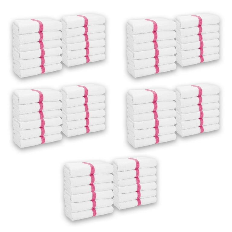 Arkwright Home Power Gym Bath Towels (6 Pack) - 22x44, Color