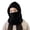 Black, variant on Winter Neck Gaiter Warmer Face Cover Scarf for Women, Fleece Thick Windproof Face Mask Scarves for Cold Weather