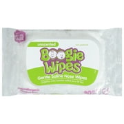 Boogie Wipes Gentle Saline Nose Wipes, Unscented, 30 Wipes