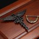 thumbnail image 1 of Antique Door Knocker Zinc Alloy Door Knocker With Eagle Head For Front Door Home Decor Ring Furniture, 1 of 3