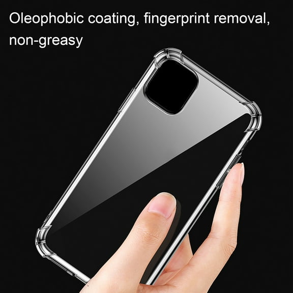 Naierhg Phone Case Transparent Impact Resistant TPU Full Body Protection Phone Shell for iPhone 13/13 Mini/13 Pro/13 Pro Max,Golden Clear for iPhone 13 Pro Max