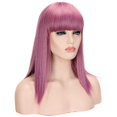 thumbnail image 2 of Kids Girl Descendants 2 Mal Wig Fancy Wigs, 2 of 3
