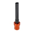 thumbnail image 3 of Orange Aluminum Alloy One Way Valve Gas Fuel Tank Cap Cover Air Vent Hose for ATV Dirt Bike, 3 of 4