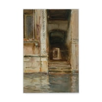 Trademark Fine Art 'Venetian Passageway' Canvas Art by John Singer Sargent