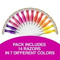 thumbnail image 3 of BIC Soleil Smooth Colors Women's Disposable Razors, With 3 Blades, 14 Count, 3 of 10