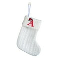 thumbnail image 6 of Christmas Stockings, Personalized Cozy Cable Knit Hanging Stocking Christmas Gift Bag for Indoor Christmas Decor (White), 6 of 7