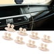thumbnail image 3 of Clip De Carga 8 piezas de abrazadera de Panel de arreglo de Clip de Cable de auricular de Clip Interior de coche (Beige), 3 of 8