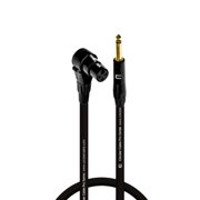Coluber Cable Balanced - Right Angle XLR Female to 1/4" TS Male 3-Pin Cable
