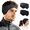 Black 1Pck+Dark Gray 1Pck, variant on Beister Winter Sports Sweatbands for Men Women, Fleece Thermal Ear Warmer Headband for Winter Running & Outdoor Activities, 1 Pack