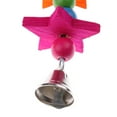 thumbnail image 3 of STARTIST Hanging Chew Toy Parrot Chewing Toy with a Bell Teeth Care Treat and Chew ##21, 3 of 7
