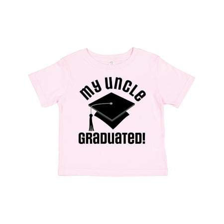 

Inktastic Graduation My Uncle Graduated Gift Toddler Boy or Toddler Girl T-Shirt