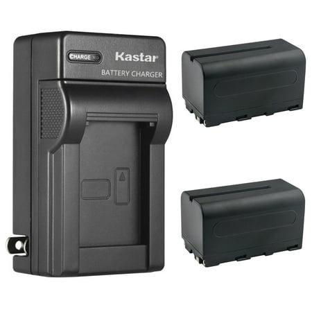Image of Kastar 2-Pack NP-F750 / NP-F770 Battery and AC Wall Charger Replacement for FEELWORLD T7 PLUS 7 CAMERA FIELD MONITOR T7 7 INCH IPS CAMERA FIELD MONITOR T756 7 INCH IPS FULL HD DSLR CAMERA MONITOR