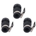 thumbnail image 4 of Adaptador de conector de grifo Jadeshay 3 piezas Acero inoxidable PP, 4 of 8