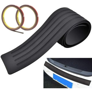 Car Trunk Protector Strip Crash Scratch Bumper Universal 104cm Tailgate  Trim Rear Sill Strip Anti-scratch Plate, Easy To Install, Suitable For  Sedan P