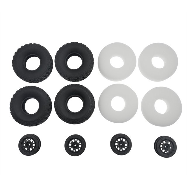 Modèle de Voiture, Kit de Couverture de Moyeu de Roues Souples pour Rc Wpl Mn Jjrc Voiture à Quatre Roues Motrices