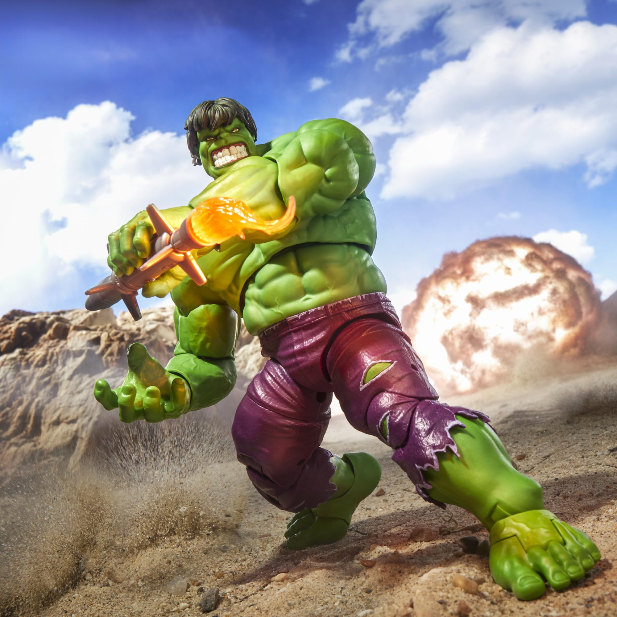 Marvel Legends Maximum Series Hulk, 6" Scale Hulk Comics Collectible Action Figure