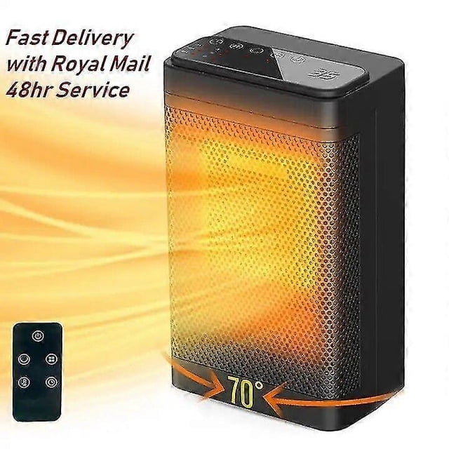 Electric Space Heater Low Energy 1500w Ceramic Fast Heating Fan Heater Portable