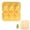Yellow, variant on Rabbit Ice Cube Tray Mold, 3D Rabbit Shape Icecube Trays, Reusable Ice Maker, 6-Hole Large Fun Shapes Icecube Trays, for Whiskey,Cocktails,Wine,Juice and Bourbon