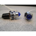 thumbnail image 2 of (2) Mini Classic Car Truck Dash Switch Indicator Pilot Lights / Blue Lights, 2 of 3