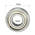 thumbnail image 4 of Deep Groove Ball Bearing 683 Double Shield, 3mm x 7mm x 3mm Carbon Steel, 4pcs, 4 of 4